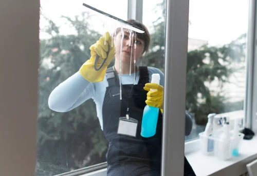 Nettoyage de vitres intérieures et extérieures au Luc